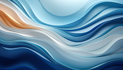 Abstract Wavy Backgrounds and Oceanic waves shapes Textures