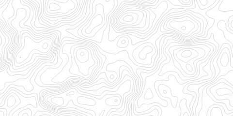 Background lines Topographic map. Geographic mountain relief. Abstract lines background. Contour maps. Vector illustration, Topo contour map on white background, Topographic contour lines.