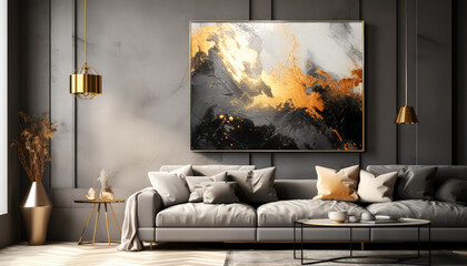 Artistry in Modern Living Abstract Canvas Paintings for Stylish Interiors