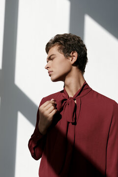 Effeminate young man