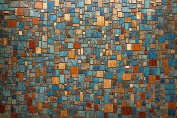 Mosaic Texture Background, Colorful Mosaic Texture Background, Mosaic Wallpaper, Mosaic Background, AI Generative