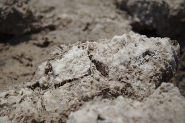Salt at Badwater Basin