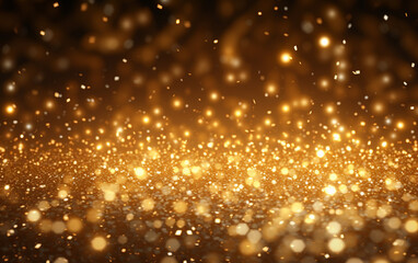 Fototapeta na wymiar abstract luxury golden glitter background
