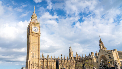 Fototapeta na wymiar Big Ben an Iconic London city landmark, the symbol of London