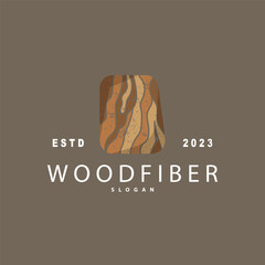 Wood Logo, Wood Fiber Bark Layer Vector, Tree Trunk Inspiration Illustration Design © Mayliana
