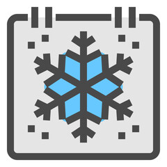 Obraz premium winter icon illustration