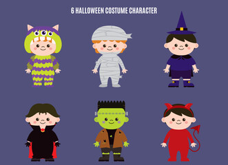 Halloween costume character