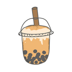 bubble milk tea.