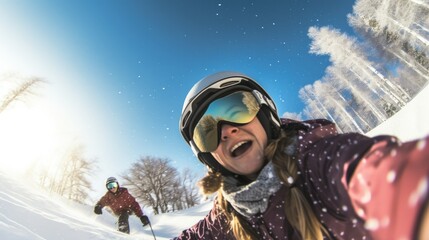 Fototapeta na wymiar shot close-up sport extreme winter snowboard,ski,climbing.