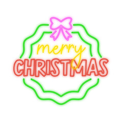 Merry Christmas Neon Lights