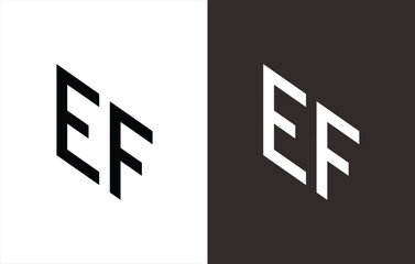 SIMPLE, ATTRACTIVE, AND SIMPLE MONOGRAM LOGO THAT SHAPES THE LETTERS 