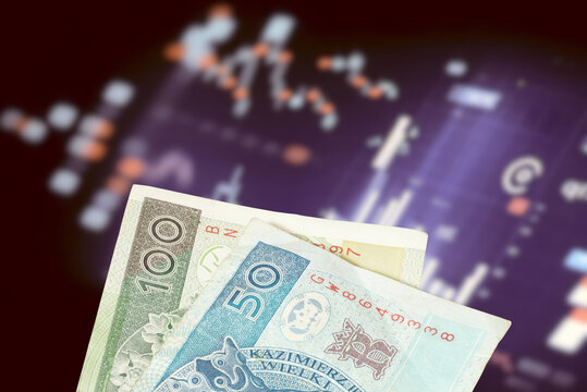 Geld Polnische Zloty PLN, Börse und Wirtschaft