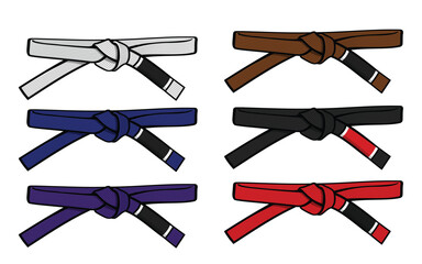 Jiu-Jitsu martial arts belt