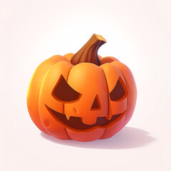 Halloween pumpkin jack o lantern