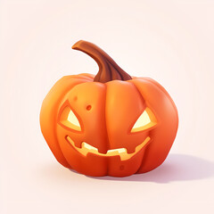 Halloween pumpkin jack o lantern