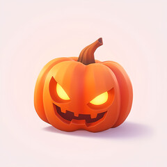 Halloween pumpkin jack o lantern