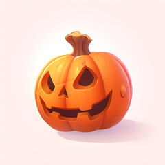 Halloween pumpkin jack o lantern