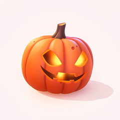 Halloween pumpkin jack o lantern