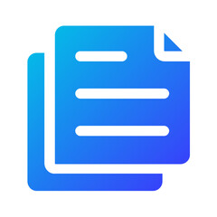Obraz premium document icon