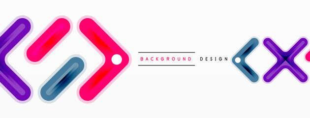 Cross line background minimal geometric template. Design for wallpaper, banner, background, landing page, wall art, invitation, prints, posters