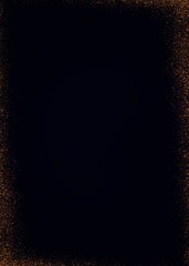 Sparkle Light Effect, Gold Luxury Glitter Star Light Sparkling Light Effect Border