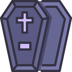 Obraz premium Coffin Icon
