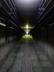 Power line tunel