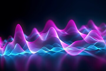 abstract futuristic background with pink blue glowing neon moving high speed wave Zigzag lines and bokeh lights. Data transfer concept Fantastic wallpaper.,Ai, Generative AI