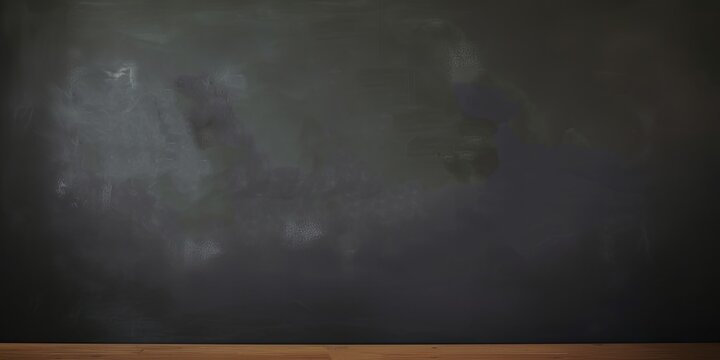 Image of blackboard with math calculation, Generative AI