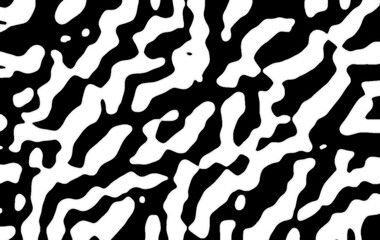 Modern fashion zebra stripes black and white background. For wallpapers, scarves, bags, tiles, walls, decorations, templates, textiles. - obrazy, fototapety, plakaty
