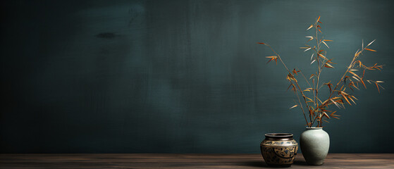 Beautiful Zen Wellness Spa Background with copy space - background - generative AI