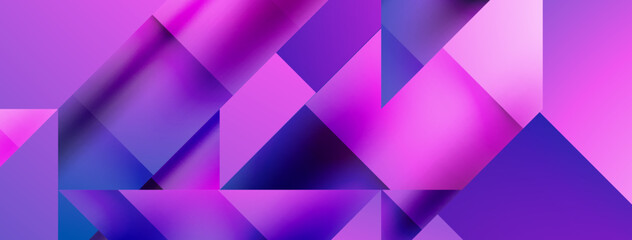 Captivating vector abstraction. Triangles interlock in mesmerizing dance, crafting dynamic geometric backdrop. Fusion of shapes and angles creates artful symphony of modern design