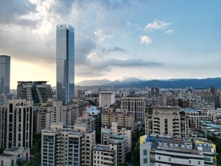 View in Taipei city center.