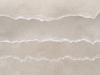 Torn and stacked cardboard and shadows. Art craft background. no shadow.
