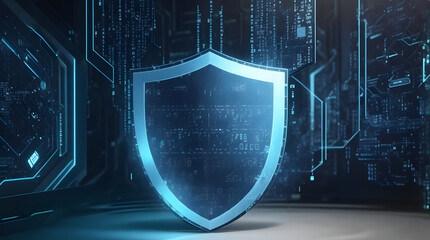 Cyber ​​security and data protection, internet network security, protect business and financial transaction data from cyber attack, user private data security encryption	