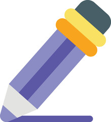 pencil color outline icon design style