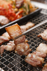 korean style grilled barbecue 