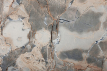 Beige marble background.View from above. Space for copying.