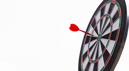 Bullseye is a target of business. Dart is an opportunity and Dartboard is the target and goal. So...