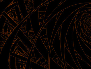 Imaginatory fractal abstract background Image