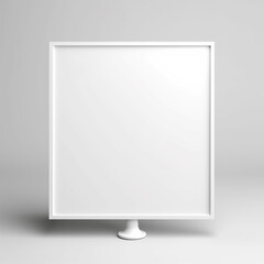 Unveiling the Clean Canvas of a White Box Mockup - Where Creativity Meets Minimalism for Maximum Impact
