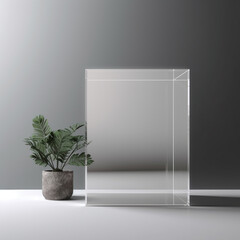 Unveiling the Clean Canvas of a White Box Mockup - Where Creativity Meets Minimalism for Maximum Impact