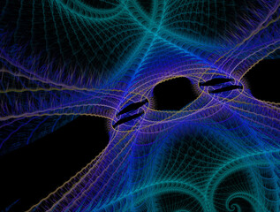 Imaginatory fractal abstract background Image