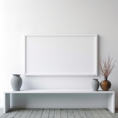 Unveiling the Clean Canvas of a White Box Mockup - Where Creativity Meets Minimalism for Maximum Impact