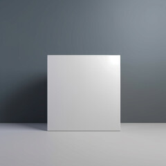 Unveiling the Clean Canvas of a White Box Mockup - Where Creativity Meets Minimalism for Maximum Impact