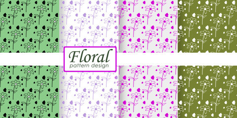 Flural crafted luxury designs in high resolution patterns. with different colors are provided.

👉 Black Print ready High resolution
👉 300 dpi 4 Images And High-resolution With Different colors
