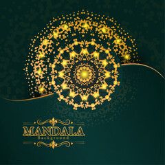 golden background,
luxury mandala design. Background 
vector illillustration 