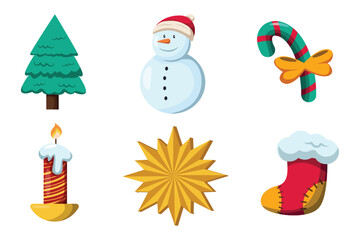 Set Collection of Winter Element