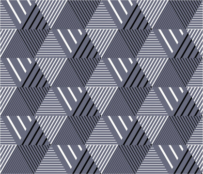 Geometric Abstract AOP seamless print pattern wallpaper, fashion, textile