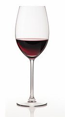 Glass of red wine